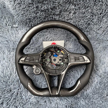 Загрузить изображение в средство просмотра галереи, TTD Craft Alfa Romeo 2017-2021 Giulia Stelvio Carbon Fiber Steering Wheel