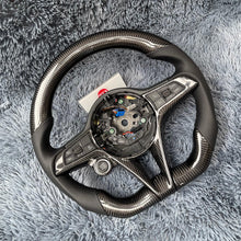 Charger l'image dans la galerie, TTD Craft Alfa Romeo 2017-2021 Giulia Stelvio Carbon Fiber Steering Wheel