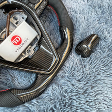 Lade das Bild in den Galerie-Viewer, TTD Craft Toyota 2018 - 2024 Camry SE XSE TRD V6 Venza Carbon Fiber Steering Wheel