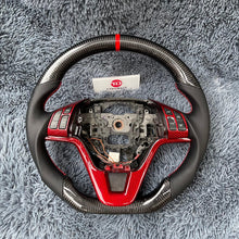 Lade das Bild in den Galerie-Viewer, TTD Craft Honda 2007-2011 CRV EX LX SE Carbon Fiber Steering Wheel