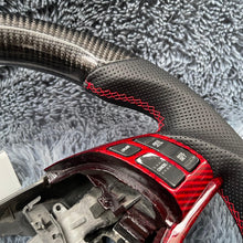 Cargar imagen en el visor de la galería, Volante de fibra de carbono TTD Craft para Honda CRV EX LX SE 2007-2011