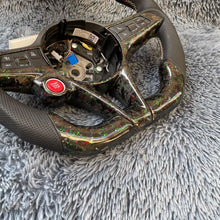 Load image into Gallery viewer, TTD Craft Alfa Romeo 2017-2021 Giulia Stelvio Forged Carbon Fiber Steering Wheel with color flakes