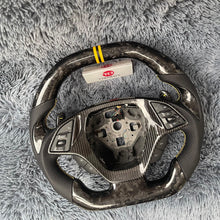Cargar imagen en el visor de la galería, Volante de fibra de carbono TTD Craft Corvette C7 2014-2019