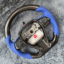 Lade das Bild in den Galerie-Viewer, TTD Craft Toyota 2018-2024 Camry SE XSE TRD V6  Venza  Carbon Fiber Steering Wheel