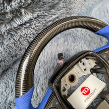 Lade das Bild in den Galerie-Viewer, TTD Craft Toyota 2018-2024 Camry SE XSE TRD V6  Venza  Carbon Fiber Steering Wheel