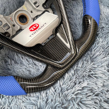 Lade das Bild in den Galerie-Viewer, TTD Craft Toyota 2018-2024 Camry SE XSE TRD V6  Venza  Carbon Fiber Steering Wheel