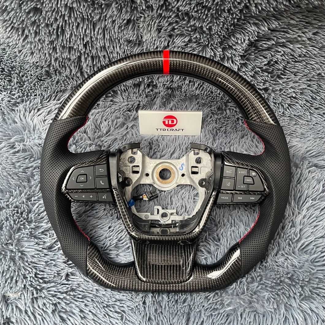 TTD Craft 2020-2024 Highlander / 2021-2024 Sennia Carbon Fiber Steering Wheel
