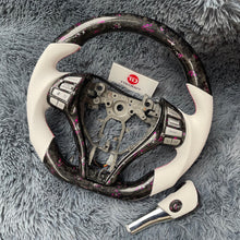 Load image into Gallery viewer, TTD Craft Nissan 2013-2018 Altima Forged Carbon Fiber Steering Wheel with color flakes