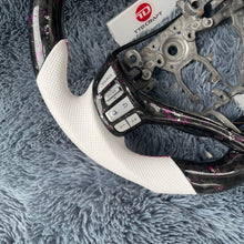 Load image into Gallery viewer, TTD Craft Nissan 2013-2018 Altima Forged Carbon Fiber Steering Wheel with color flakes