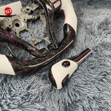 Load image into Gallery viewer, TTD Craft Nissan 2013-2018 Altima Forged Carbon Fiber Steering Wheel with color flakes