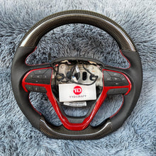 Carregar imagem no visualizador da galeria, Volante de fibra de carbono TTD Craft 2016-2021 Jeep Cherokee / Grand Cherokee