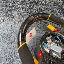 Lade das Bild in den Galerie-Viewer, TTD Craft BMW G30 G31 G32 G38 G05 G07 X3m F90 M8 G29 Carbon Fiber Steering wheel With Led