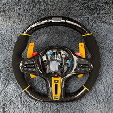 Carregar imagem no visualizador da galeria, TTD Craft BMW 5 6 7 8 ZSERIES G30 G31 G32 G38 G11 G12 G14 G15 G16 X3 X4 X5 X6 X7 X3M M5 M8 Volante de fibra de carbono