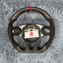 Load image into Gallery viewer, TTD Craft Smart Fortwo 453 Carbon fiber Steering Wheel without Paddle shifter