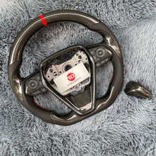 Lade das Bild in den Galerie-Viewer, TTD Craft Toyota 2018 -2024 Camry SE XSE TRD V6 Venza Carbon Fiber Steering Wheel
