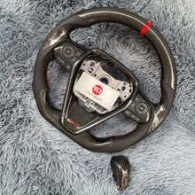 Lade das Bild in den Galerie-Viewer, TTD Craft Toyota 2018 -2024 Camry SE XSE TRD V6 Venza Carbon Fiber Steering Wheel