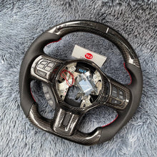 Charger l'image dans la galerie, TTD Craft Mitsubishi Evolution 2008-2015 EVO X/Lancer Carbon Fiber Steering Wheel with led