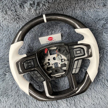 Загрузить изображение в средство просмотра галереи, TTD Craft Ford 2015-2020 F150 Raptor / 2017-2022 F250/ 2017-2022 F350 Carbon Fiber Steering Wheel