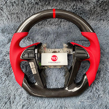 Lade das Bild in den Galerie-Viewer, TTD Craft Honda 2008-2012 Accord / 2009-2015 Pilot / 2011-2017 Odyssey Carbon Fiber Steering Wheel