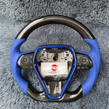 Lade das Bild in den Galerie-Viewer, TTD Craft Toyota 2018-2024 Camry SE XSE TRD V6  Venza  Carbon Fiber Steering Wheel