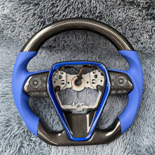 Загрузить изображение в средство просмотра галереи, TTD Craft Toyota 2018-2024 Camry SE XSE TRD V6 Venza Carbon Fiber Steering Wheel