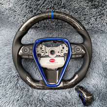 Carregar imagem no visualizador da galeria, Volante de fibra de carbono TTD Craft 8ª geração Camry 2018 - 2023 SE XSE TRD V6 V4 Avalon Venza