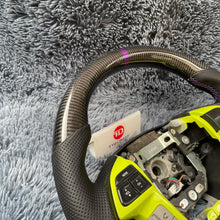 Cargar imagen en el visor de la galería, Volante de fibra de carbono TTD Craft para Honda Accord Coupé de 8.ª generación (2008-2012)