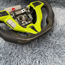 Cargar imagen en el visor de la galería, Volante de fibra de carbono TTD Craft para Honda Accord Coupé de 8.ª generación (2008-2012)