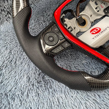 Lade das Bild in den Galerie-Viewer, TTD Craft Toyota 2018-2024 Camry SE XSE TRD V6  Venza  Carbon Fiber Steering Wheel