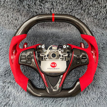 Carregar imagem no visualizador da galeria, TTD Craft 2015-2020 TLX Type S A-Spec Advance Package SH-AWD V6 / 2014-2020 MDX Sport Hybrid SH-AWD V6 Volante de fibra de carbono