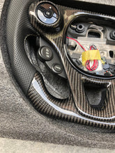 Загрузить изображение в средство просмотра галереи, TTD Craft Smart Fortwo 453 Carbon Fiber Steering Wheel with Paddle shifter