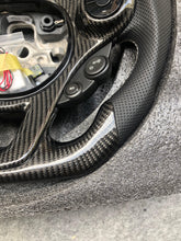 Загрузить изображение в средство просмотра галереи, TTD Craft Smart Fortwo 453 Carbon Fiber Steering Wheel with Paddle shifter