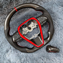 Carregar imagem no visualizador da galeria, Volante de fibra de carbono TTD Craft 8ª geração Camry 2018 - 2024 SE XSE TRD V6 V4 Avalon Venza