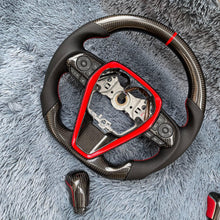 Carregar imagem no visualizador da galeria, Volante de fibra de carbono TTD Craft 8ª geração Camry 2018 - 2024 SE XSE TRD V6 V4 Avalon Venza