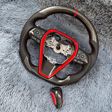 Carregar imagem no visualizador da galeria, Volante de fibra de carbono TTD Craft 8ª geração Camry 2018 - 2024 SE XSE TRD V6 V4 Avalon Venza