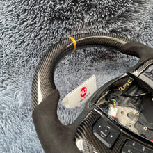 Загрузить изображение в средство просмотра галереи, TTD Craft Ford 2015-2020 F150 Raptor / 2017-2022 F250/ 2017-2022 F350 Carbon Fiber Steering Wheel