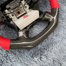 Cargar imagen en el visor de la galería, Volante de fibra de carbono TTD Craft para Honda Accord LX EX DX V6 de séptima generación (2003-2007)