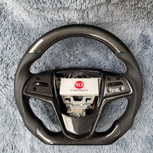 Lade das Bild in den Galerie-Viewer, TTD Craft Cadillac 2015-2019 CTS CTS-V / 2013-2019 ATS ATS-V /2014-2016 ELR Carbon Fiber Steering Wheel
