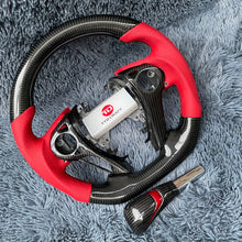 Load image into Gallery viewer, TTD Craft 9th gen Accord 2013-2017 Sport EX LX EX-L V6 Carbon Fiber Steering Wheel