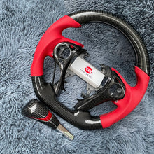 Cargar imagen en el visor de la galería, Volante de fibra de carbono TTD Craft para Accord Sport EX LX EX-L V6 (9.ª generación, 2013-2017)