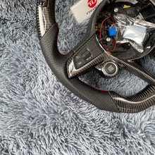 Cargar imagen en el visor de la galería, Volante de fibra de carbono TTD Craft Alfa Romeo Giulia Stelvio 2017-2021 con LED