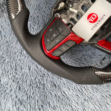 Carregar imagem no visualizador da galeria, Volante de fibra de carbono TTD Craft Dodge 2016-2023 Charger Challenger / 2014-2023 Durango