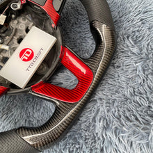 Carregar imagem no visualizador da galeria, Volante de fibra de carbono TTD Craft Dodge 2016-2023 Charger Challenger / 2014-2023 Durango