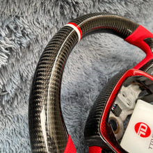 Lade das Bild in den Galerie-Viewer, TTD Craft Toyota 2018-2024 Cmary SE XSE TRD V6 Venza Carbon Fiber Steering Wheel