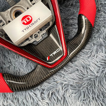 Carregar imagem no visualizador da galeria, Volante de fibra de carbono TTD Craft 8ª geração Camry 2018 - 2024 SE XSE TRD V6 V4 Avalon Venza