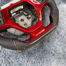 Cargar imagen en el visor de la galería, Volante de fibra de carbono TTD Craft Corvette C7 2014-2019