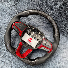Carregar imagem no visualizador da galeria, Volante de fibra de carbono TTD Craft Dodge 2016-2023 Charger Challenger / 2014-2023 Durango