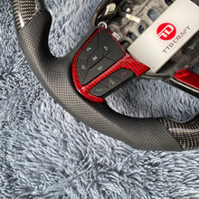 Carregar imagem no visualizador da galeria, Volante de fibra de carbono TTD Craft Dodge 2016-2023 Charger Challenger / 2014-2023 Durango