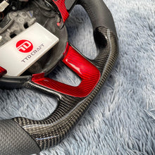 Carregar imagem no visualizador da galeria, Volante de fibra de carbono TTD Craft Dodge 2016-2023 Charger Challenger / 2014-2023 Durango