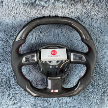 Lade das Bild in den Galerie-Viewer, TTD Craft Audi A3 A4 A5 A6 A8 Q7 S4 S5 RS4 RS5 Carbon Fiber Steering Wheel